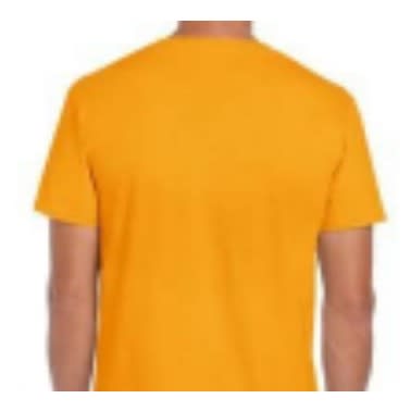 Star Print T-Shirts - Yellow
