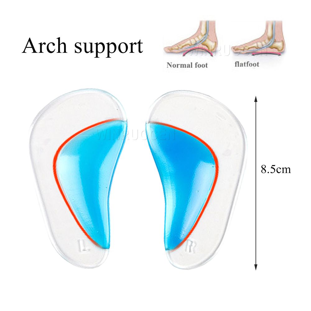 Doctor Recommends Children's Insoles O/X Leg Foot Valgus Arch Support Orthosis Flat Foot Correction Insole Foot Care Arch Support S