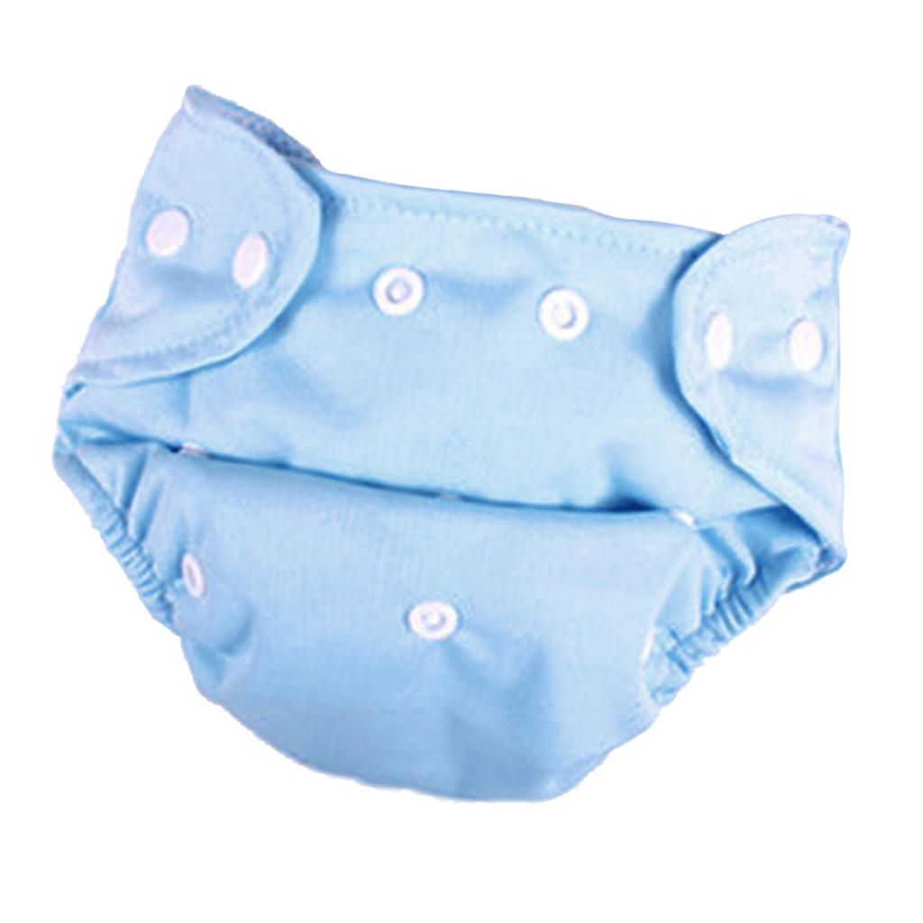 Reusable Baby, Toddler, Kids, Cloth Diaper, Washable Diapers, Blue