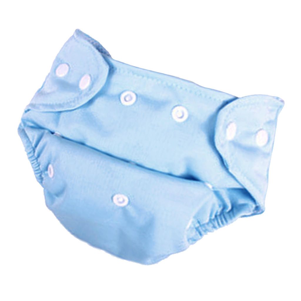 Reusable Baby, Toddler, Kids, Cloth Diaper, Washable Diapers, Blue