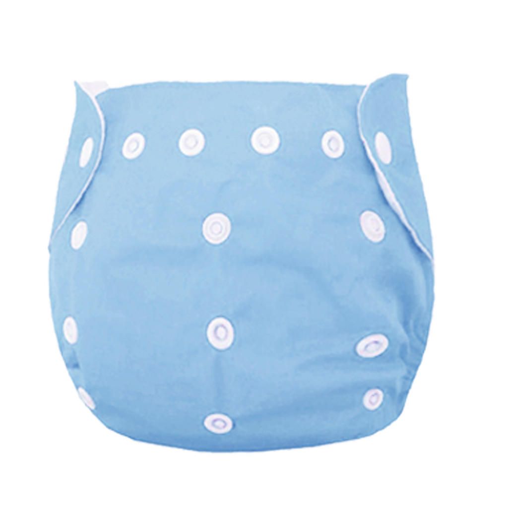 Reusable Baby, Toddler, Kids, Cloth Diaper, Washable Diapers, Blue