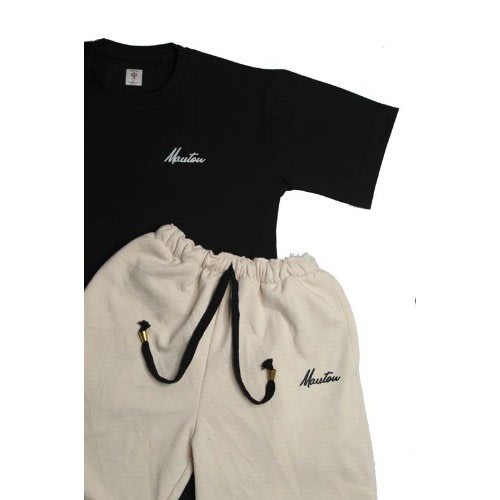 Unisex 2-in-1 Proviso Tshirt And Nuddy Short