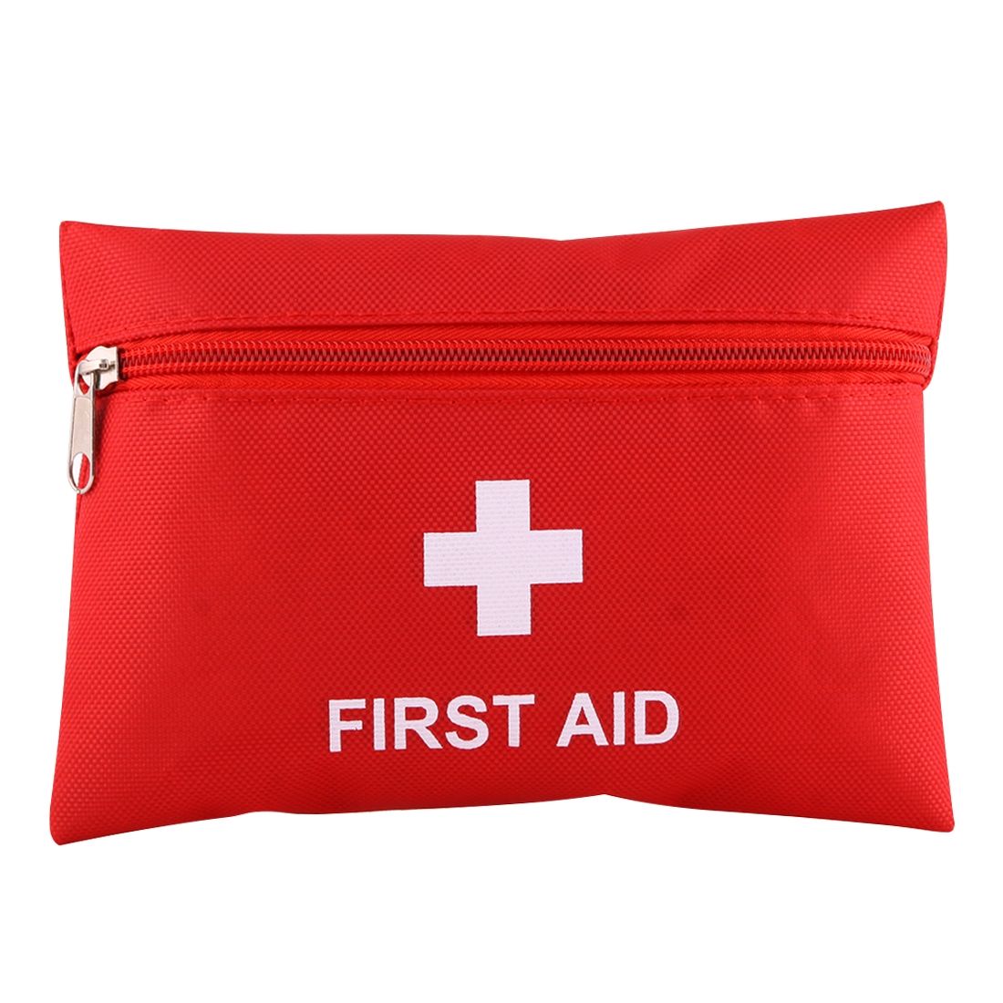 2 PCS Portable First Aid Kit With Bag, Includes Sanitizing Pads, Gauzes, Scissors,Band-aids And Tweezers