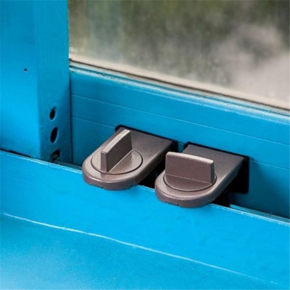 Safety Locks Cabinet Door Drawers Refrigerator Locks Children Safety Protection Plastic Security