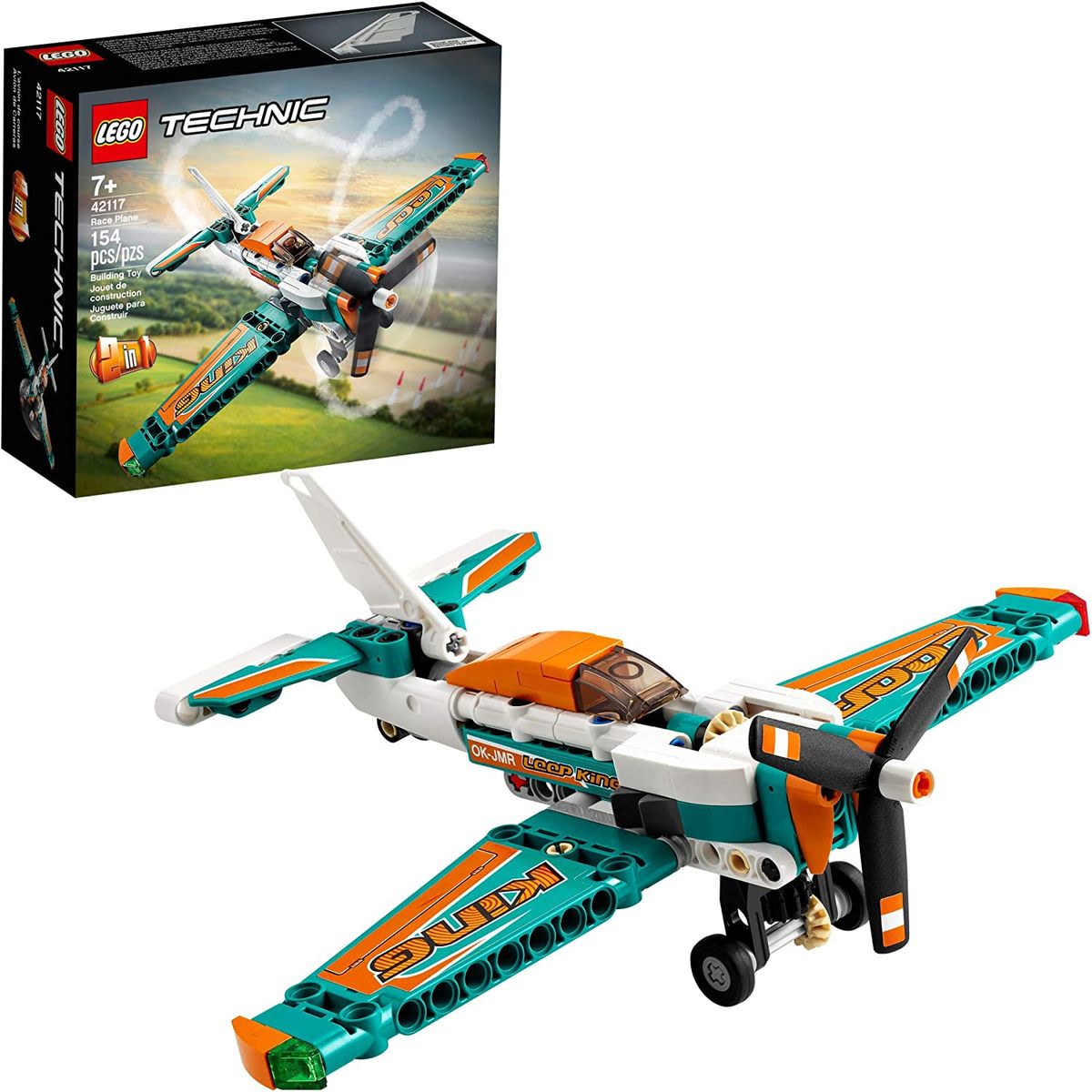 Technic Race Plane 42117 Building Kit New 2021 (154 Pieces)