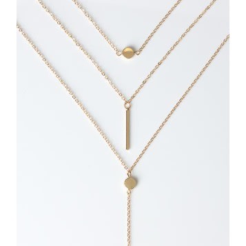 Double Layers Gold Necklace