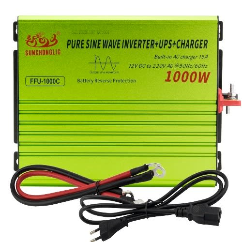 1000w 12v Pure Sine Wave Inverter And Charger