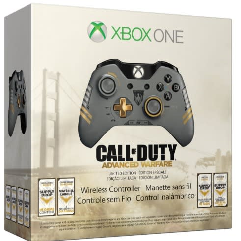 Microsoft Xbox One Call Of Duty: Advanced Warfare Wireless Controller - Limited Edition