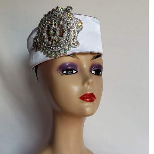 Turban Cap - White