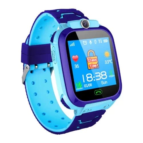 Kids Waterproof Touch Screen Smartwatch With Two-way Call Sos Games - Camera - Music