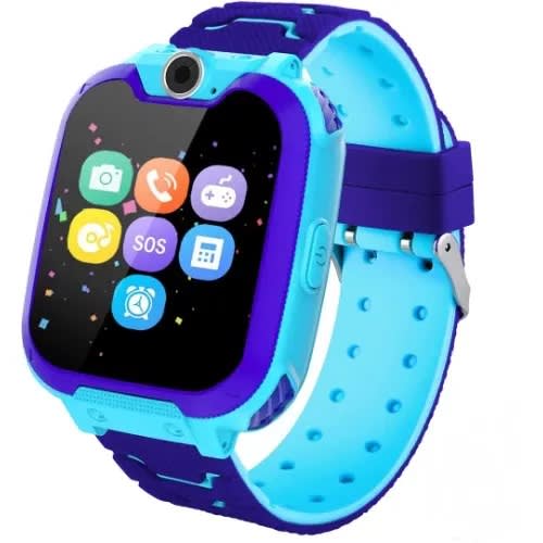 Kids Waterproof Touch Screen Smartwatch With Two-way Call Sos Games - Camera - Music