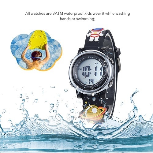 Kids Environmental Cartoon 3atm Waterproof Watch
