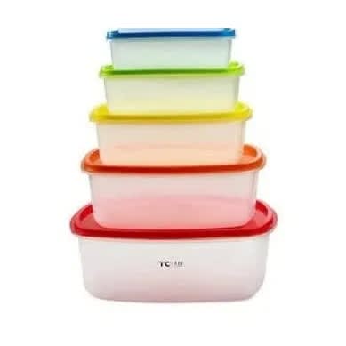 Food Storage Containers - Set Of 5