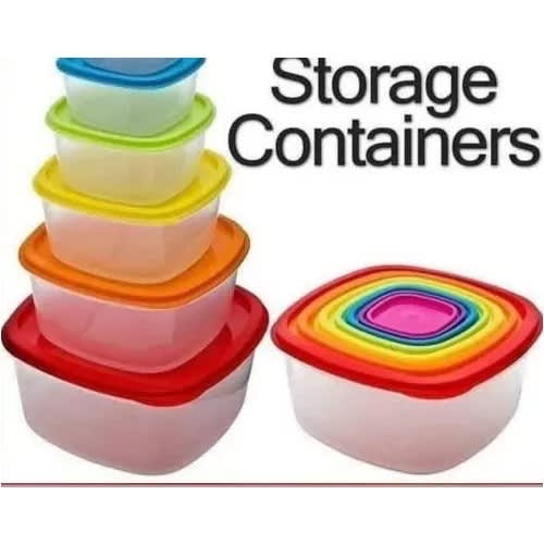 Food Storage Containers - Set Of 5
