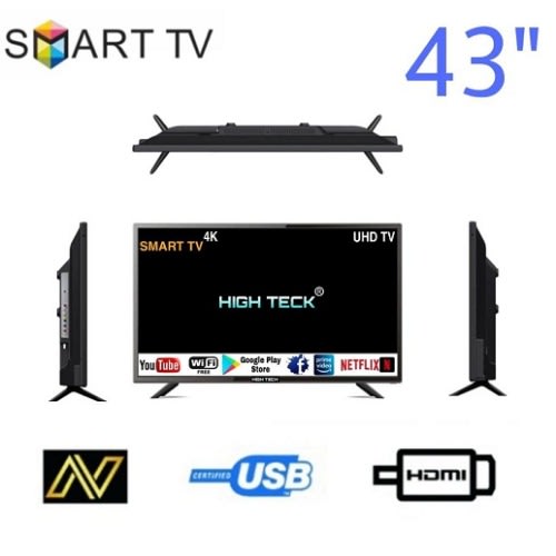 High Teck - 4k Smart Uhd Television - 43''
