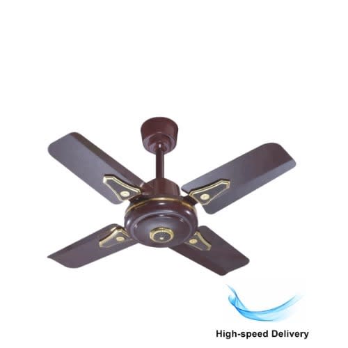 Short Blade Ceiling Fan - Gloss - 25