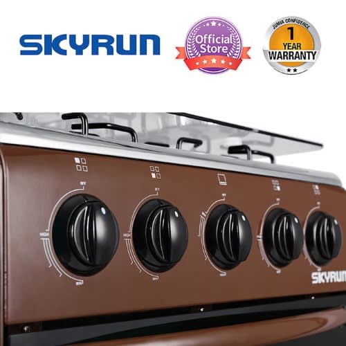 4 Gas Standing Cooker With Oven - 50x55 Cm