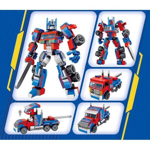 3 in 1 Educational Robotic Building Blocks- 381 Pieces