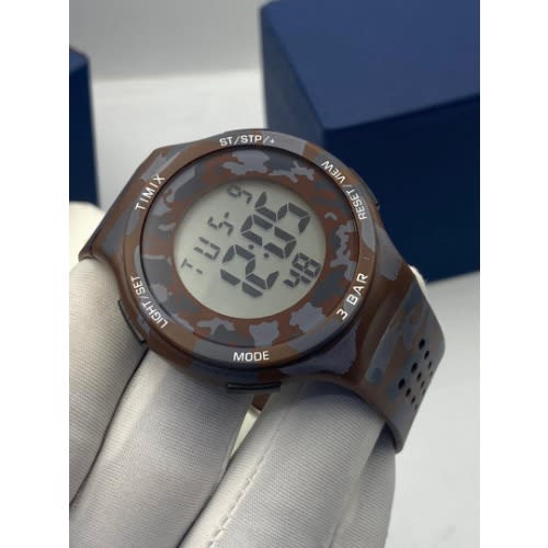Unisex Multicolor Wristwatch-brown