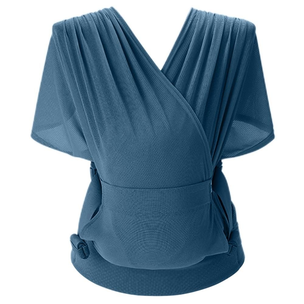 Hands-Free Baby Wrap Carrier Slings Multi-functional Lightweight Breathable All In 1 Baby Carrier Sling Wrap Babies Accessories Blue