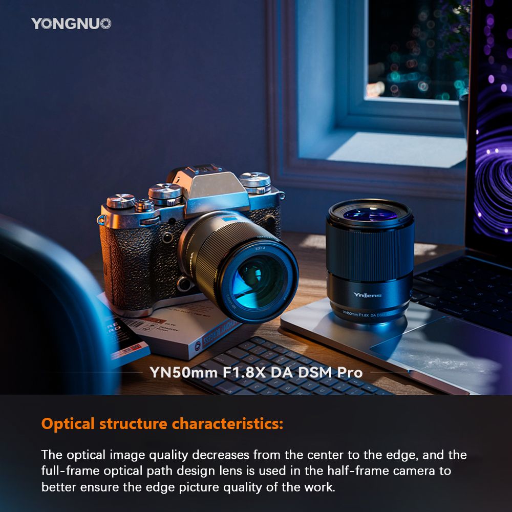 YN50mm F1.8X DA DSM Pro 50mm Fixed Focus Camera