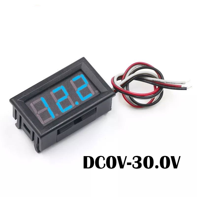 DC 12V Mini Digital LED Thermometer For Car Temperature