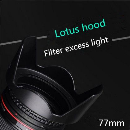 Camera Lens Hood 77mm Lotus For Canon Nikon 70-200 24-70