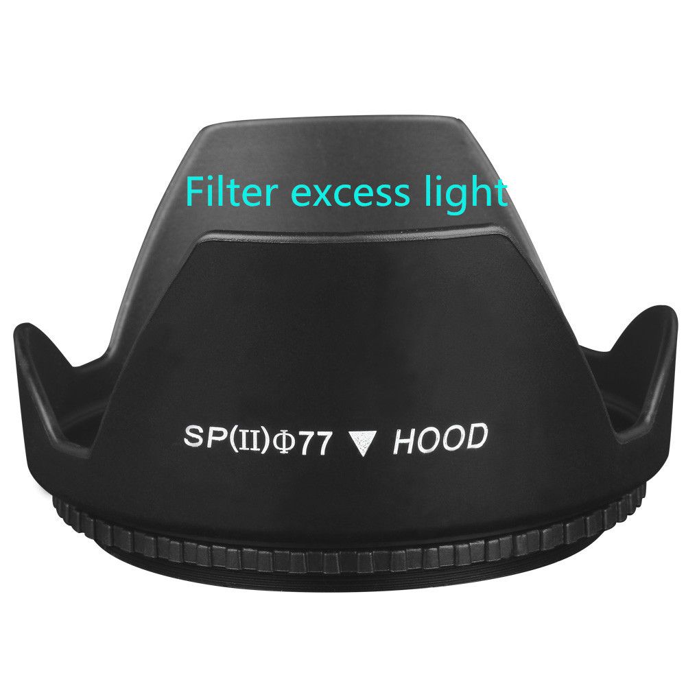 Camera Lens Hood 77mm Lotus For Canon Nikon 70-200 24-70