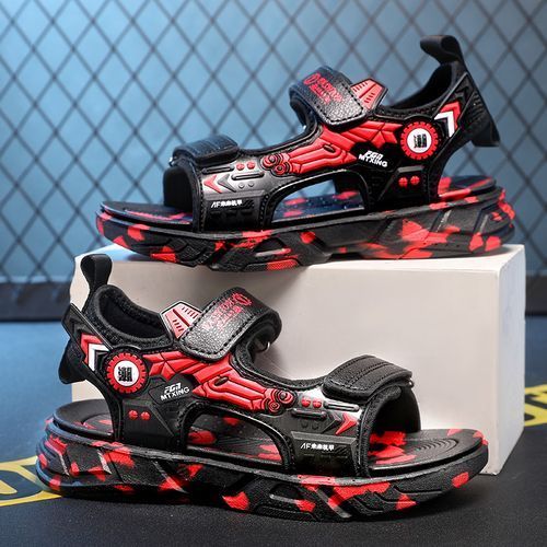 Summer Kids Boys Sport Sandals Teen Tide Outdoor Soft Sandals Beach Shoes