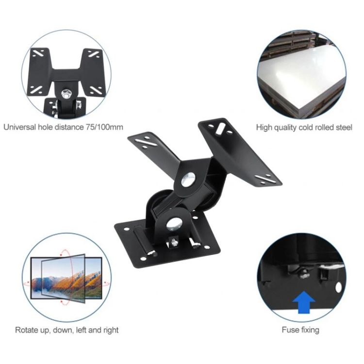Universal Rotated TV PC Monitor Wall Mount Bracket