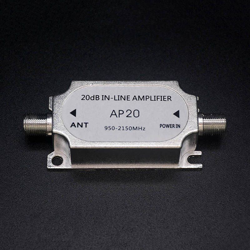 Satellite 20dB In-line Amplifier Booster 950-2150MHZ Signal