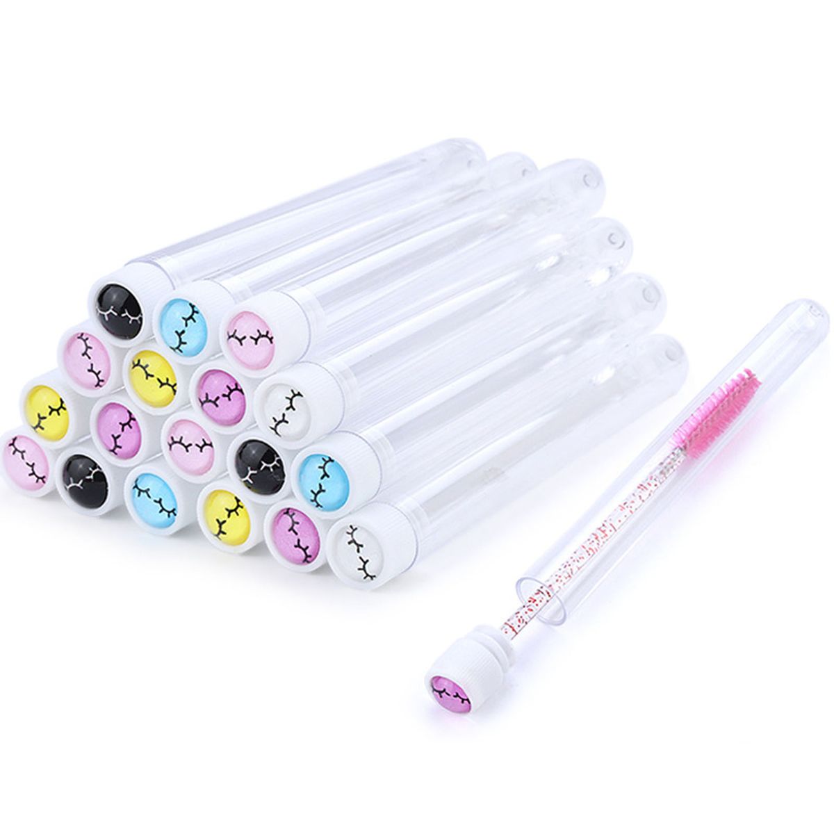 1PC Eyelash Mascara Brush Lashes Makeup Brushes Wands
