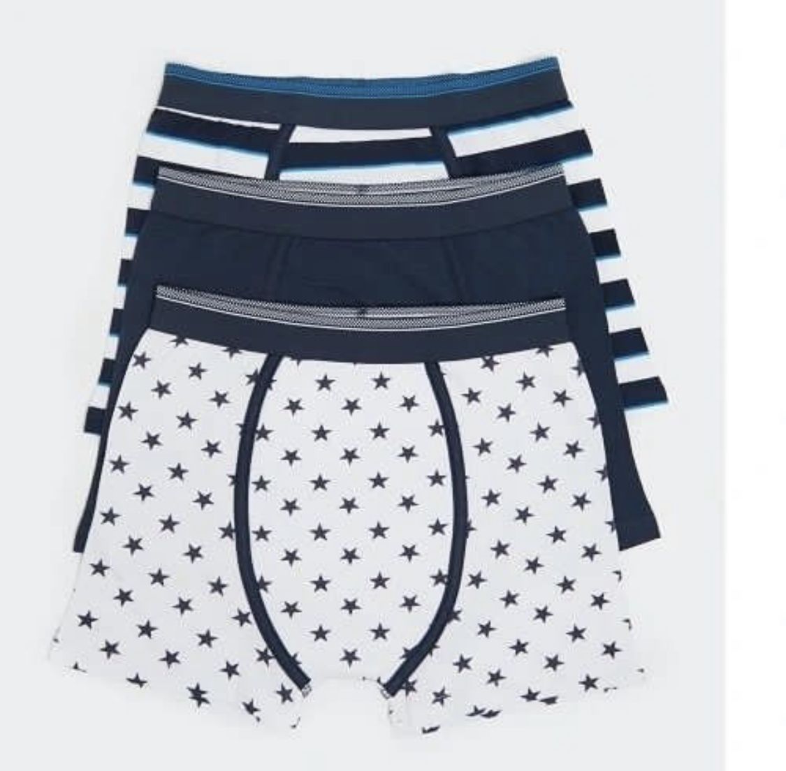 3 Pack Trunk Fit 100% Cotton