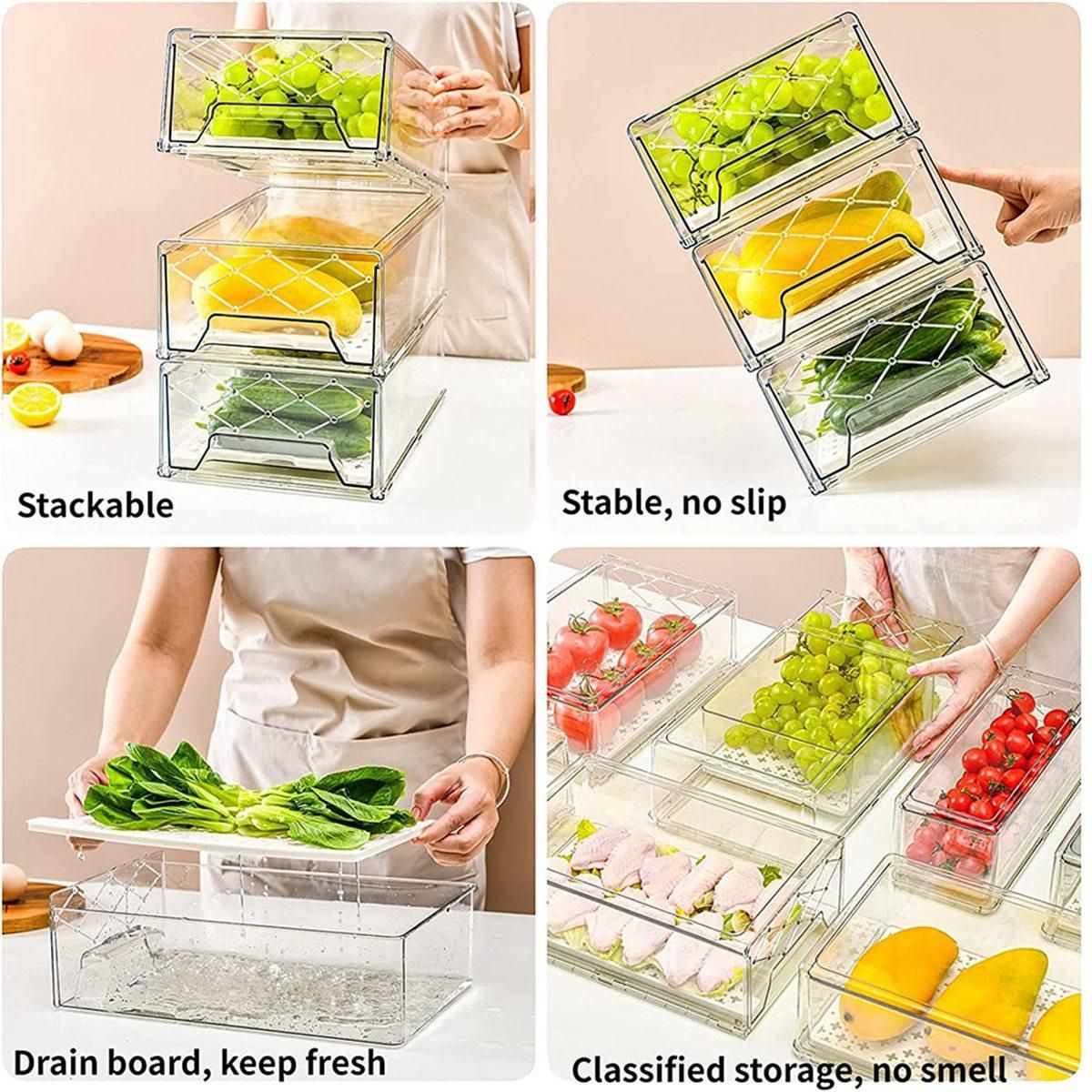 Food Storage Cabinet Refrigerator Storage Box