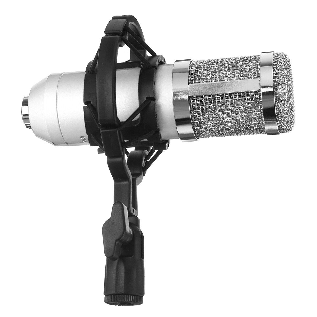 2020 New Upgraded Desktop Microphone Set Condenser Microphone Professional Studio Cardioid PC Mic For Studio Recording Broadcasting White