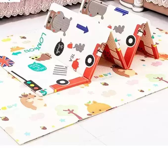 Adult/Children Foldable Exercise And Play Mat(195x145cm)