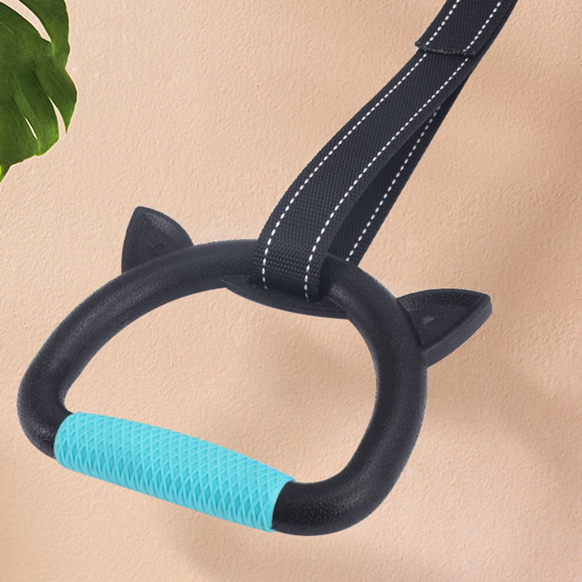 2Pcs Fitness Rings Training Bar Children Gymnastics Rings Blue