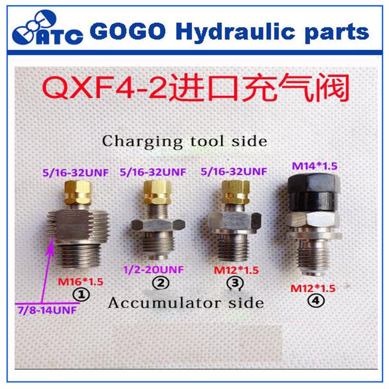 QXF4-2 Accumulator Charging Valve Nitrogen Valve For NXQ