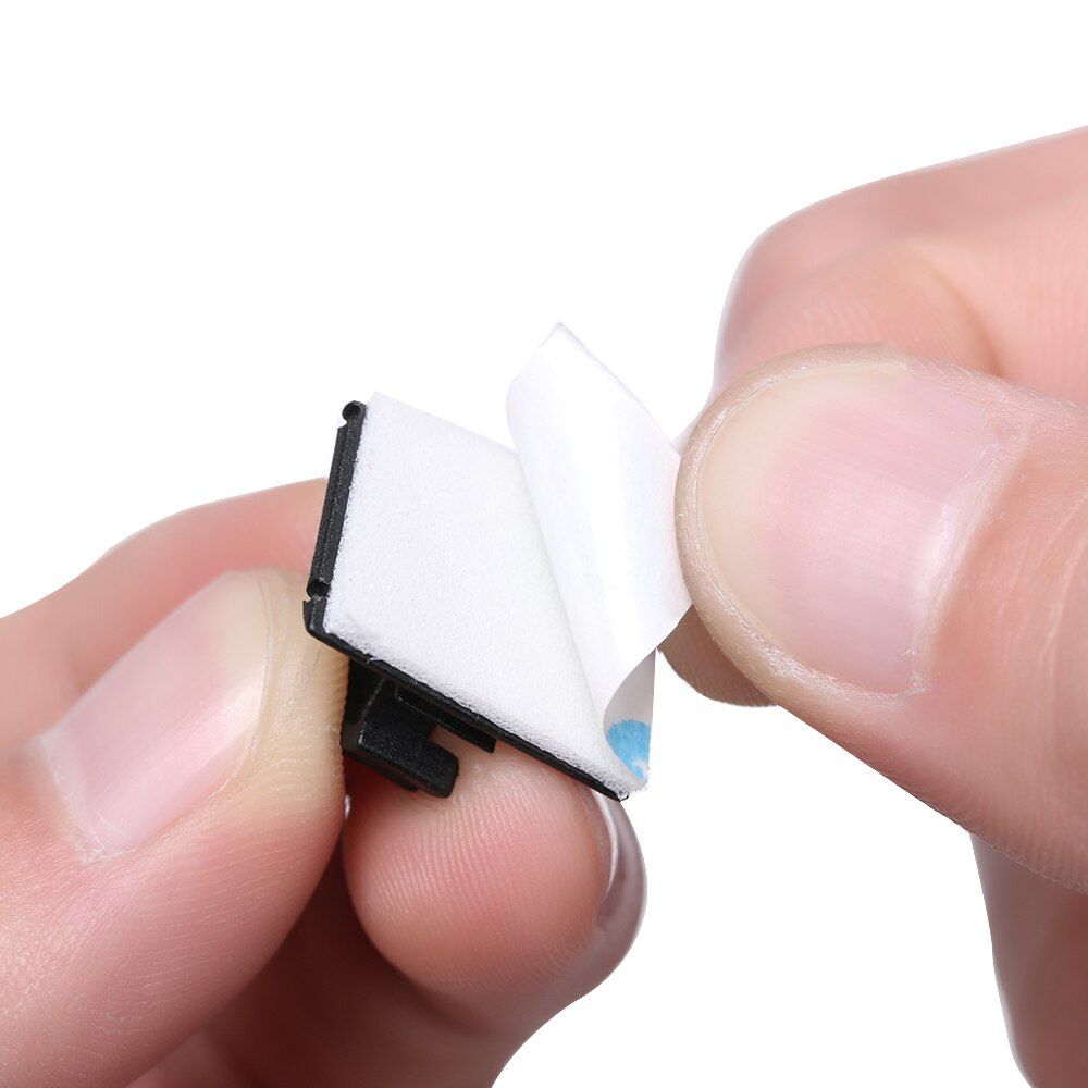 30pcs ADHESIVE CABLE WIRE ORGANIZER CLIP Large