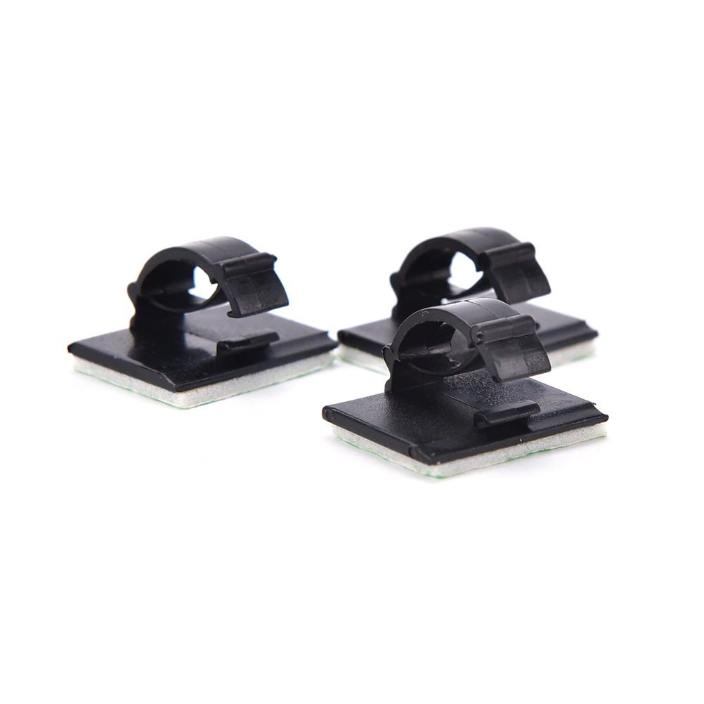 30pcs ADHESIVE CABLE WIRE ORGANIZER CLIP Large