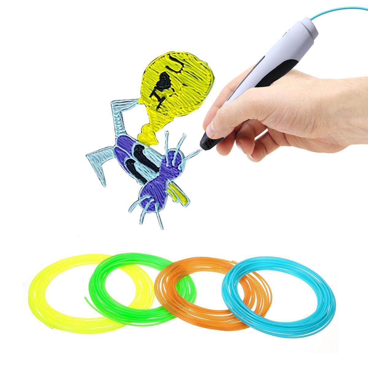 3D Printing Pen Printer Consumables 1.75mm ABSmaterial 5M , 20 In A Pack