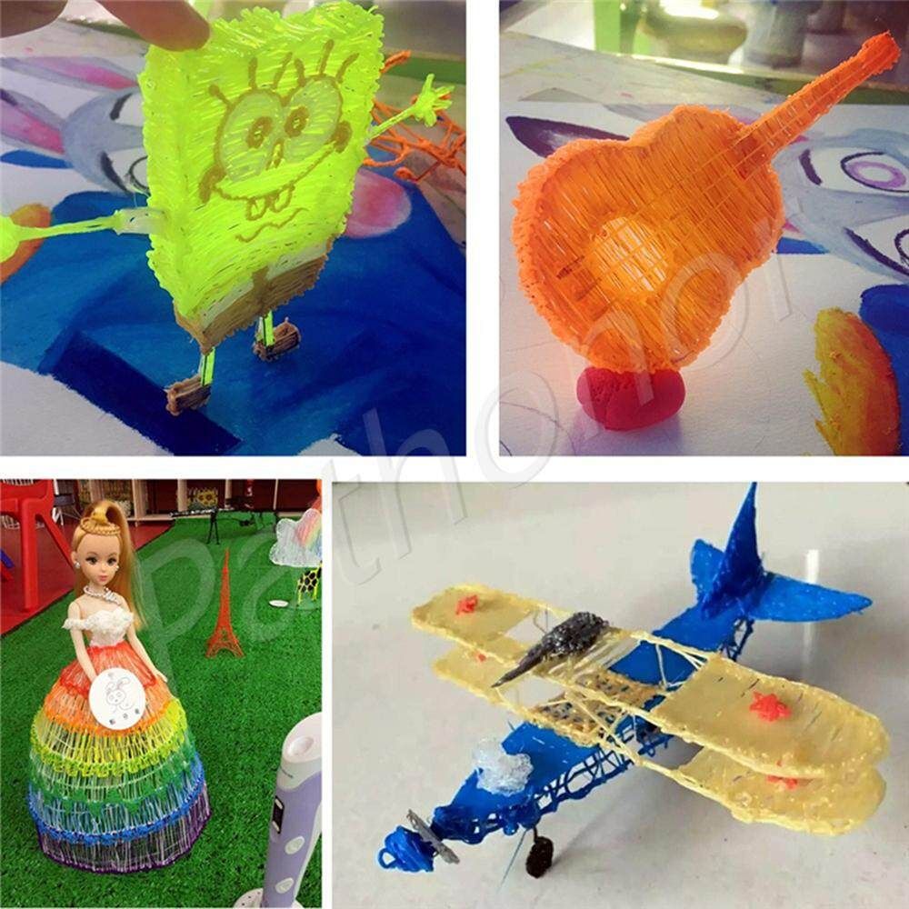 3D Printing Pen Printer Consumables 1.75mm ABSmaterial 5M , 20 In A Pack