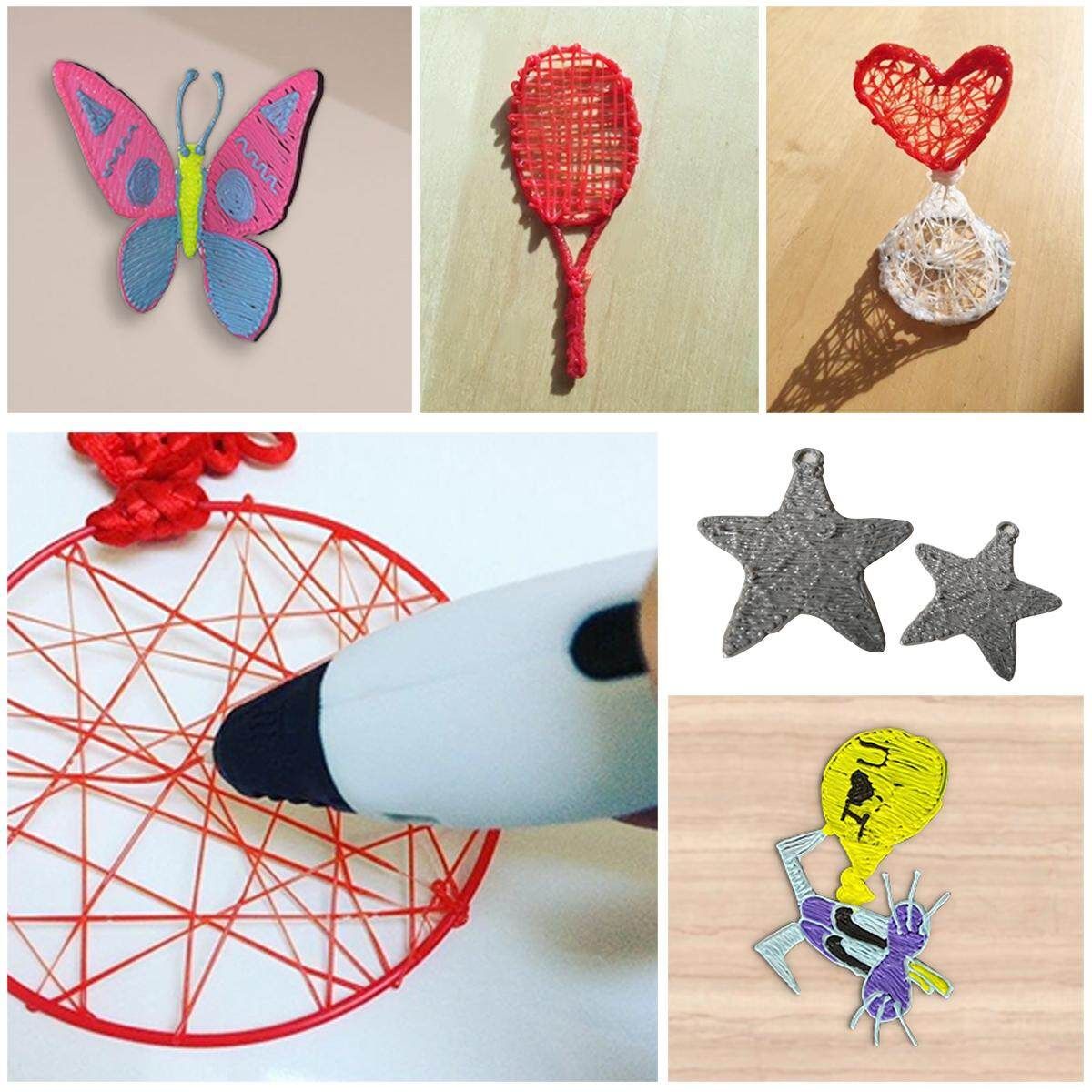 3D Printing Pen Printer Consumables 1.75mm ABSmaterial 5M , 20 In A Pack