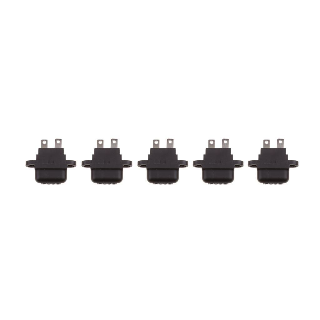4x 5 Packs 30A Amp Auto Standard Blade  Holder Box Set For  Truck