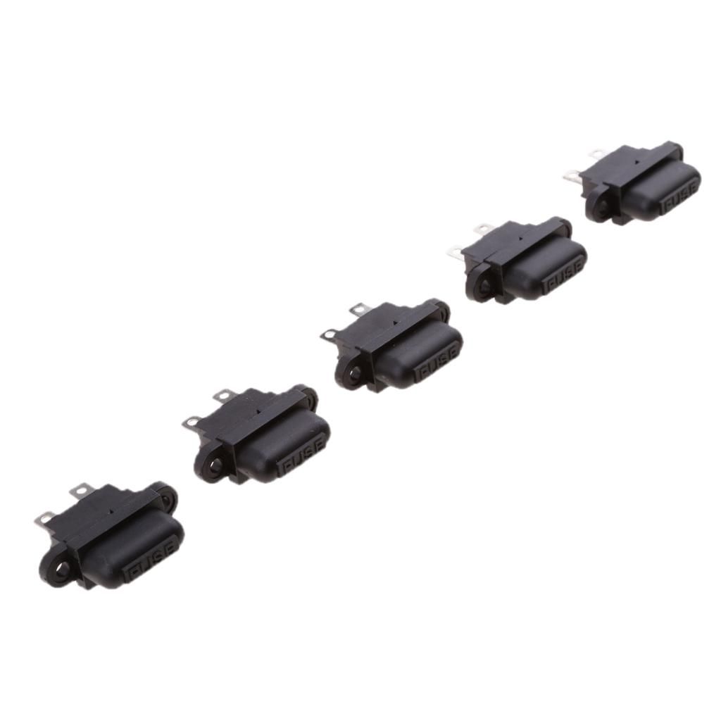 4x 5 Packs 30A Amp Auto Standard Blade  Holder Box Set For  Truck
