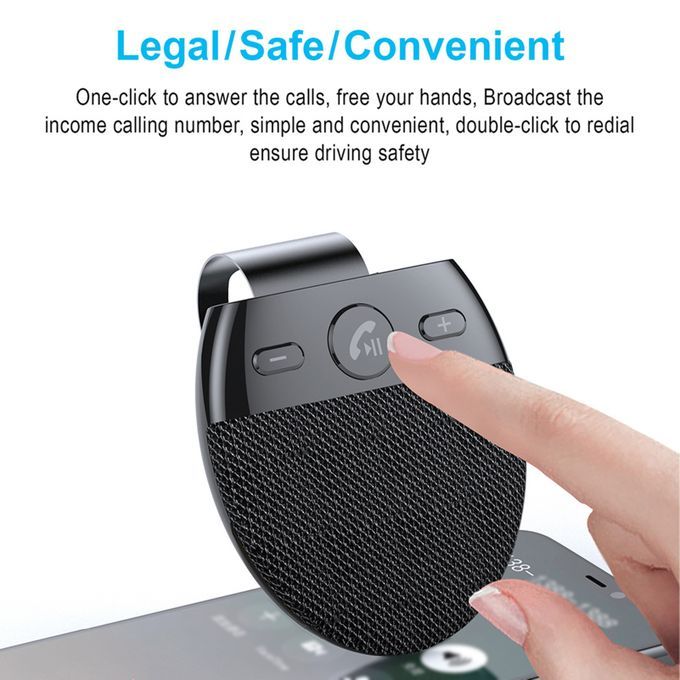 Car BT Handsfree Speakerphone Auto Powers On One Click