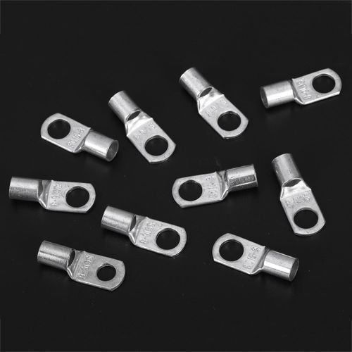 10 Pcs Copper Tube 16Mm X 8Mm Lug Cable Welding Crimp