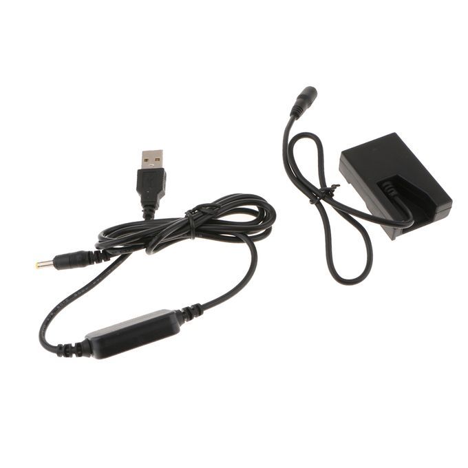 EP-5 Dummy Battery + USB Power Adapter Cable For Nikon D5000 D3000 D60
