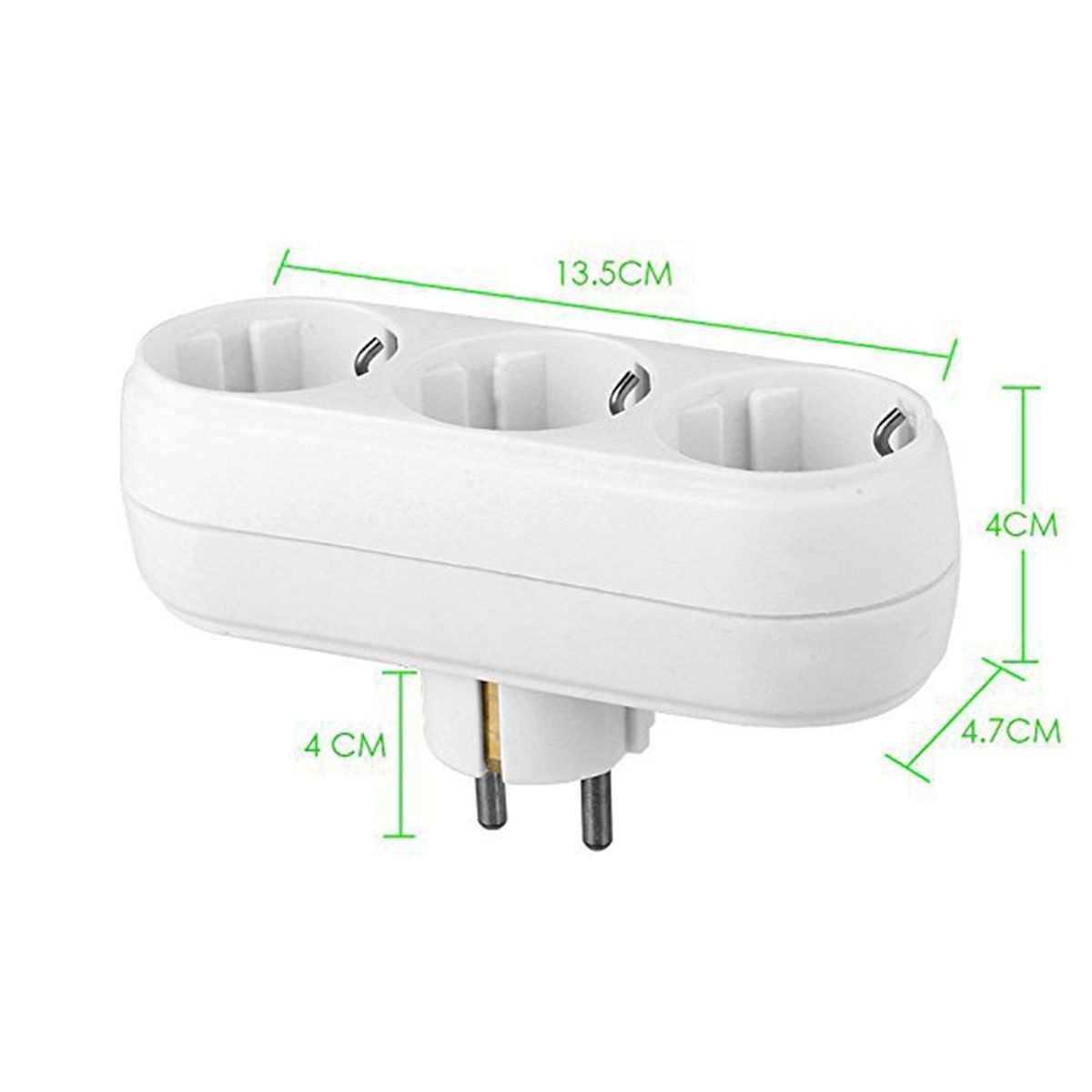 European Standard Socket Round Plug 2/3 Holes Socket With Switch On Off EU Plug Home Office Wall Sockets Phone Charging Adapter