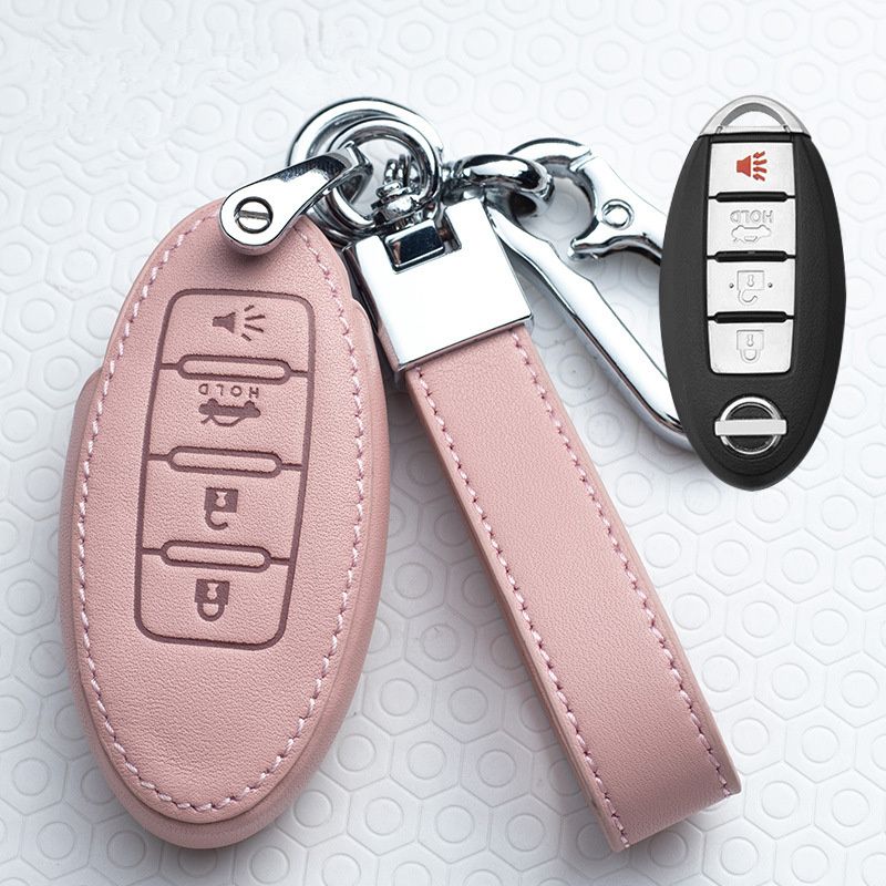 Car Key Cover Protection Ring For Nissan Qashqai J10 J11 X-Trail T31 T32 Kicks Tiida Pathfinder Murano Note Juke 370Z Cube Micra-D